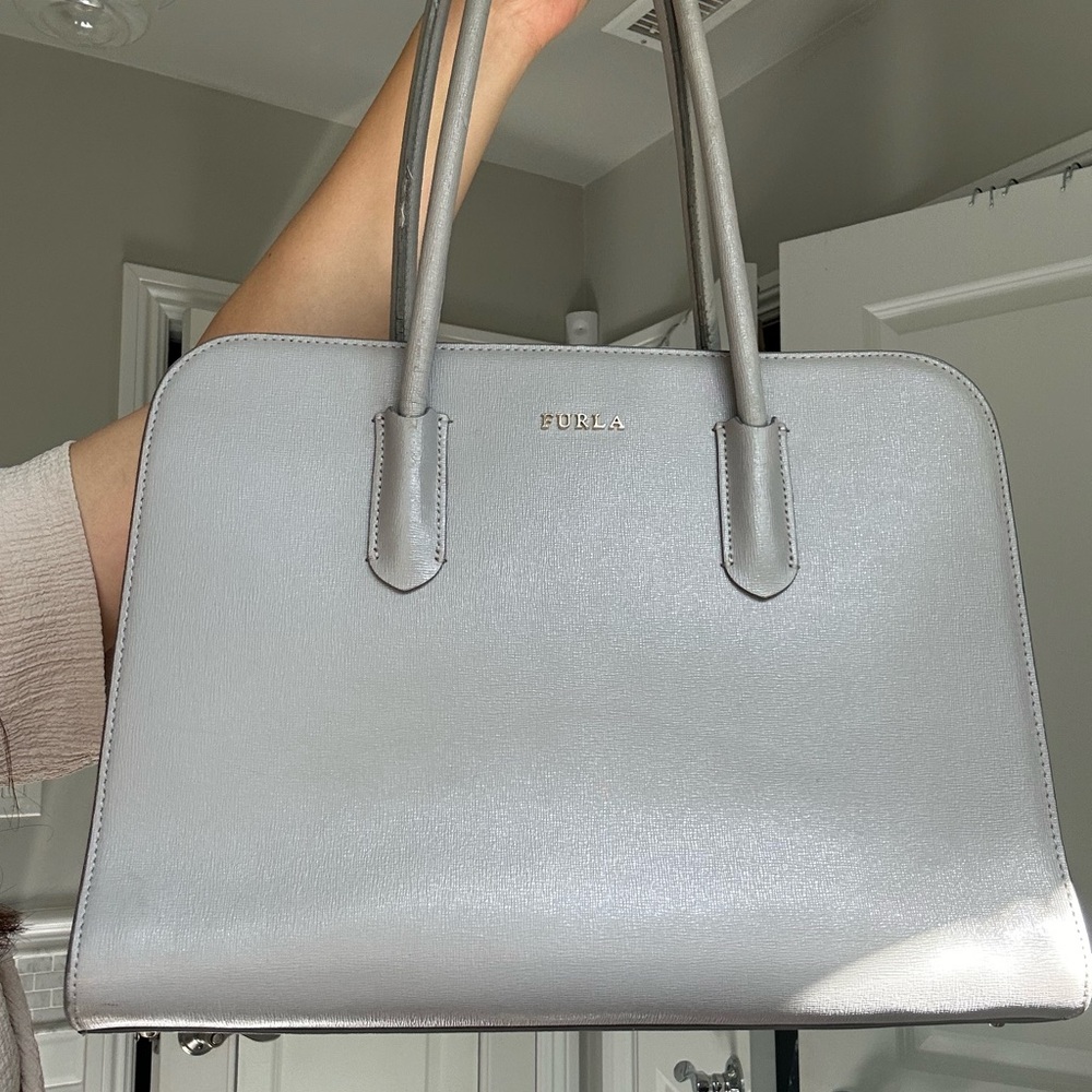 FURLA Grey Tote